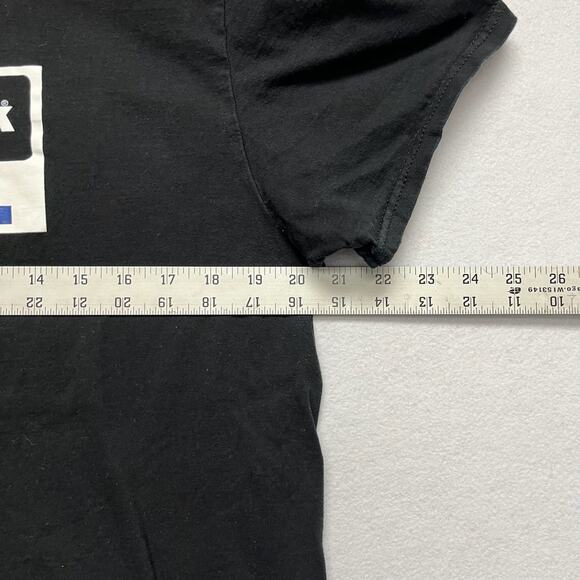 Radio Shack Vintage Y2k 90's Inspired Retro Black T-Shirt Men's Large - Picture 5 of 8